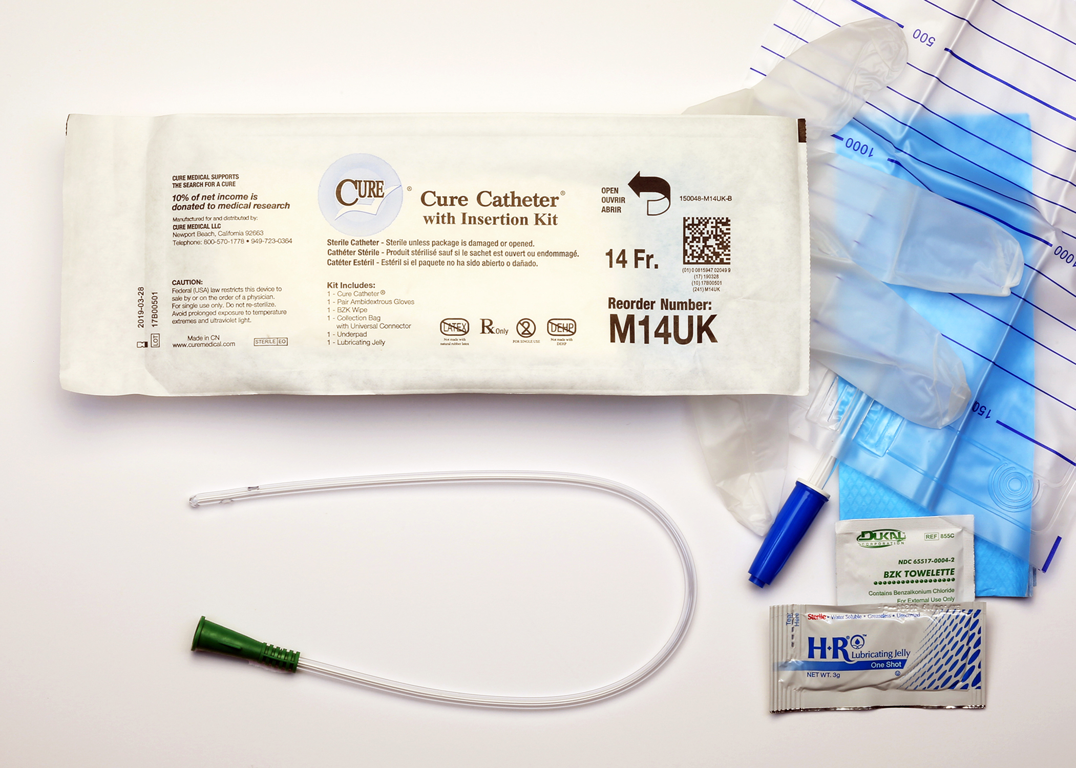 Cure Medical® Pocket Catheter